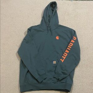 Carhartt Men's Hoodie with Vibrant Accents